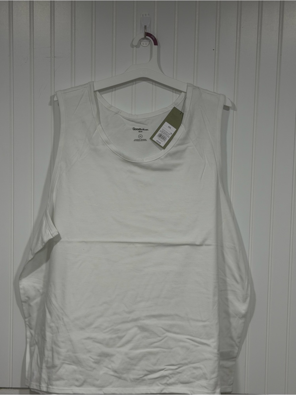 Goodfellow & Co White Scoop Neck Tank
